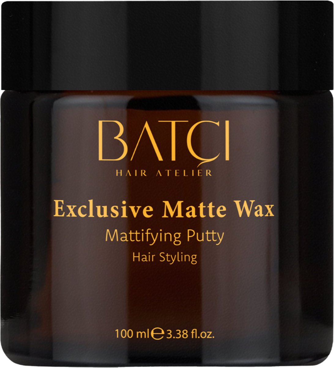 BATCI Matte Haarwax - Styling met Sterke Fixatie voor een Natuurlijke Look - 100 ml