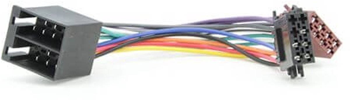 ISO-ISO Aansluitblok Autoradio - Universele ISO Verlengkabel voor Auto Radio