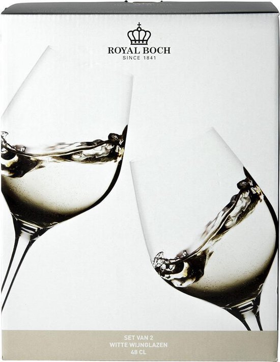 Royal Boch Glas Witte Wijnglazen 48cl - Set van 2