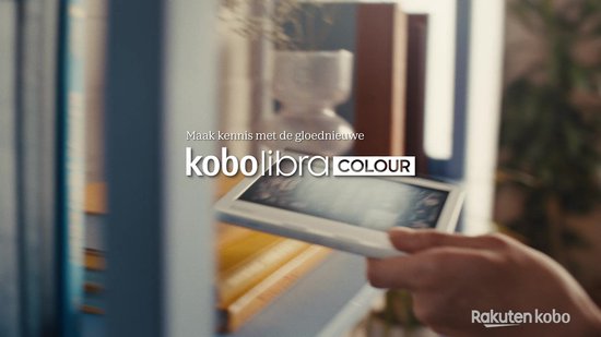 Kobo Libra Colour E-reader Zwart + Kobo SleepCover Hoes Zwart Bundel - 7 inch kleurenscherm - 32GB - Luisterboeken