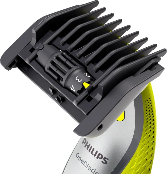 Philips OneBlade 360 - Scheerapparaat - Grijs/Groen - Trim Dun Haar - Voorkomt Huidbeschadiging