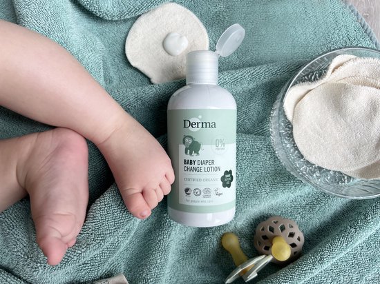 Derma Eco Baby Luierwissel Lotion - 3-in-1 - Parfumvrij - voor Gevoelige Babybilletjes - Hypoallergeen - 6 x 250 ml van Merkloos — afbeelding 2