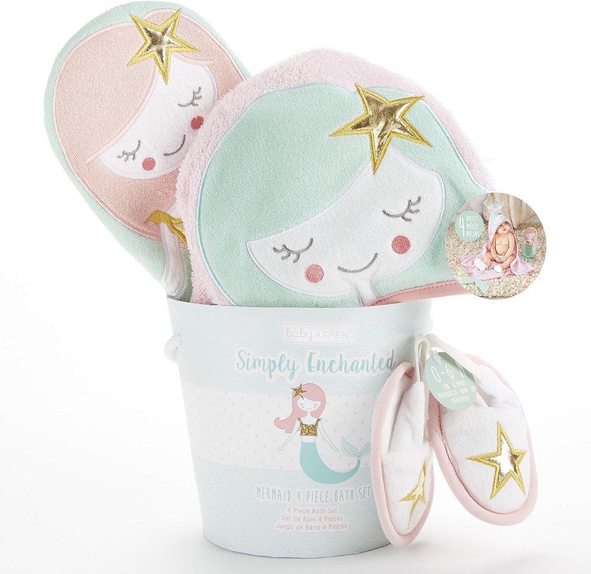 Baby Badjas met Capuchon - Zachte Handdoek voor Baby's en Peuters