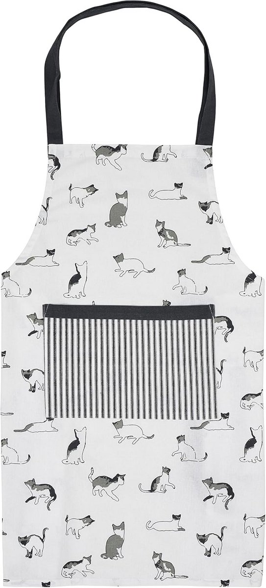 Katoenen Schort Unisex voor Keuken en BBQ