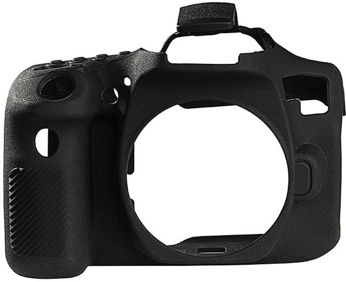 Geschikte voor de Canon 90D, siliconen hoes, antislip, stofbestendig en schokbestendig.