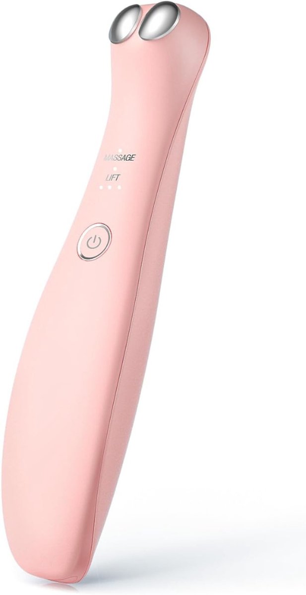 Octav8® Oog Massage Apparaat - Massage Apparaat - Oog Welness - 3 in 1 - Roze