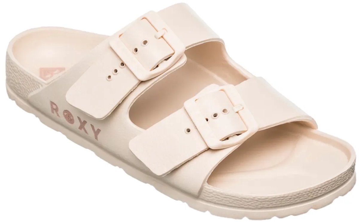 Roxy Kattie Slippers Vrouw Taupe