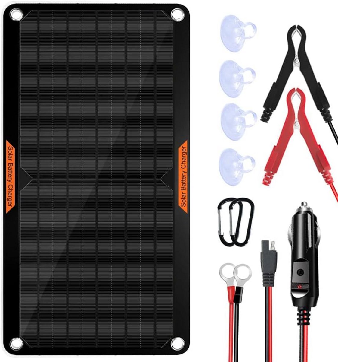 10W 12V Universele Druppellader voor Auto, Boot en Caravan Batterijonderhoud