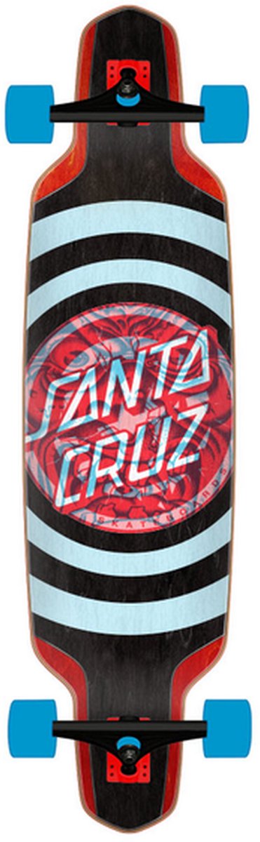 Santa Cruz Decoder Roskopp 37.5 Drop Down Longboard Veelkleurig