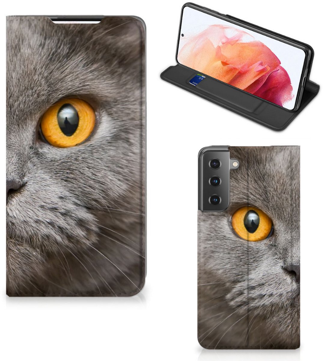 Hoesje maken Samsung Galaxy S21 Britse Korthaar