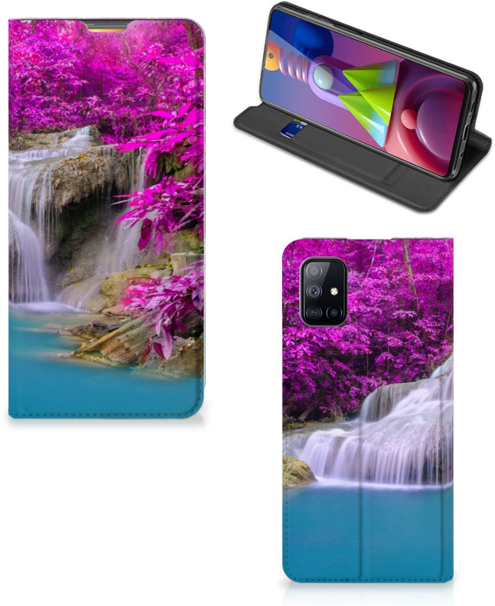 Samsung Galaxy M51 Book Cover Waterval