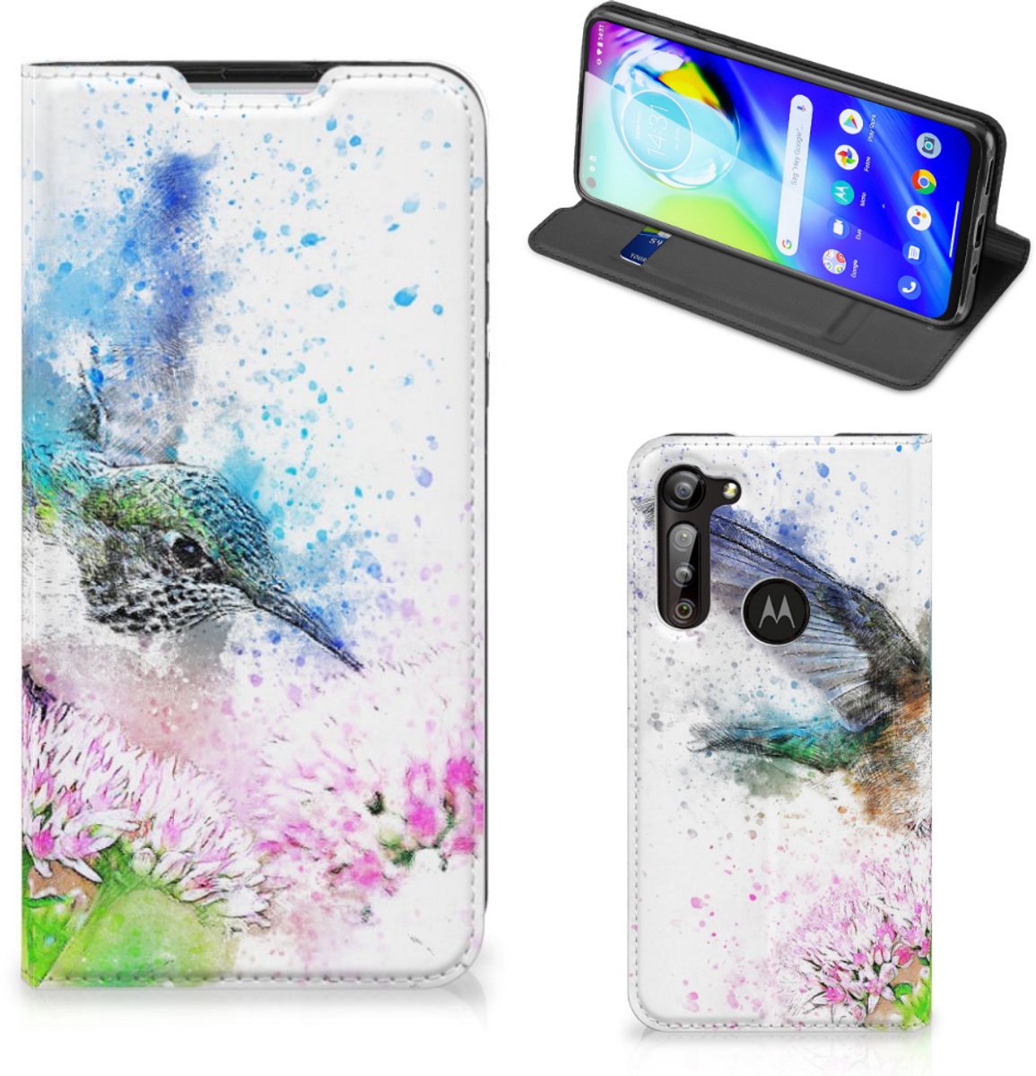 Bookcase Motorola Moto G8 Power Vogel