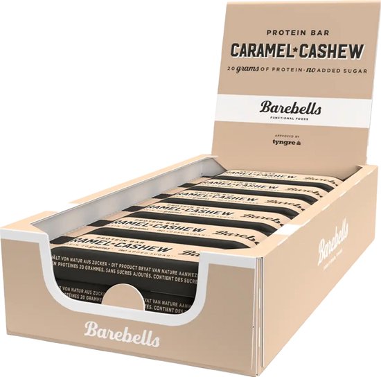 Barebells Protein Bar - Eiwitreep - Eiwitrepen - Proteine Repen - Peanut Butter - 12x55 gram (660 gram) — afbeelding 2