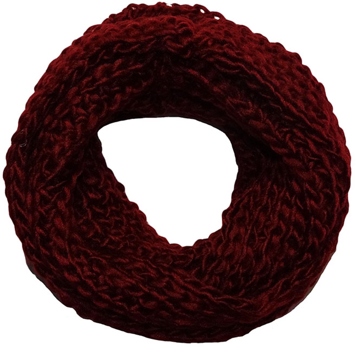 Boodz Gebreide Winter Colsjaal Bordeaux Rood