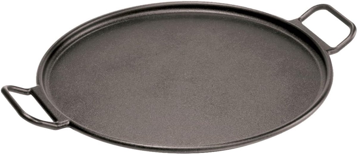 Voorgewinterde gietijzeren pizzapan 35,56 cm - Perfect voor heerlijke pizza's