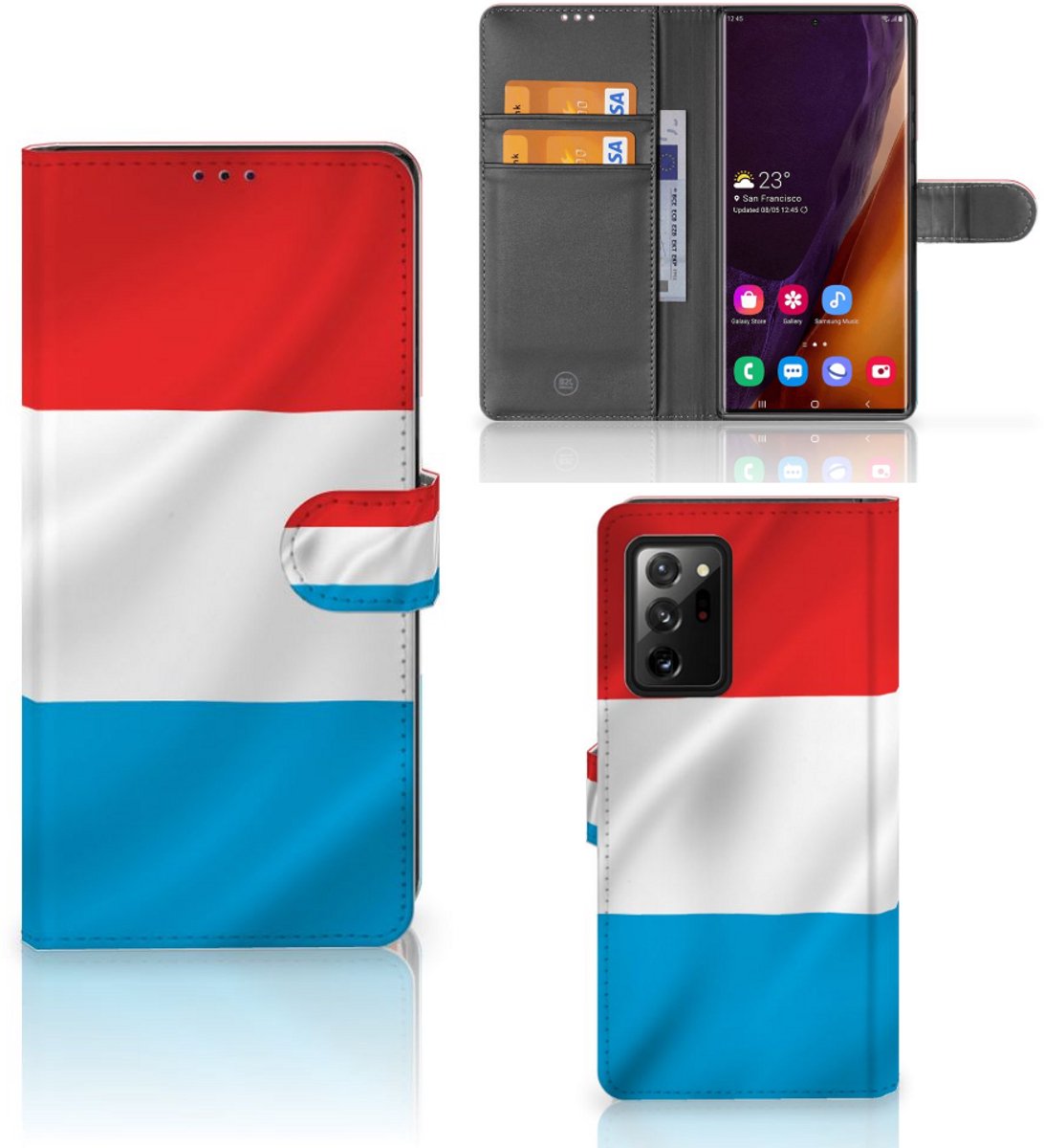 Samsung Galaxy Note20 Ultra Bookstyle Case Luxemburg