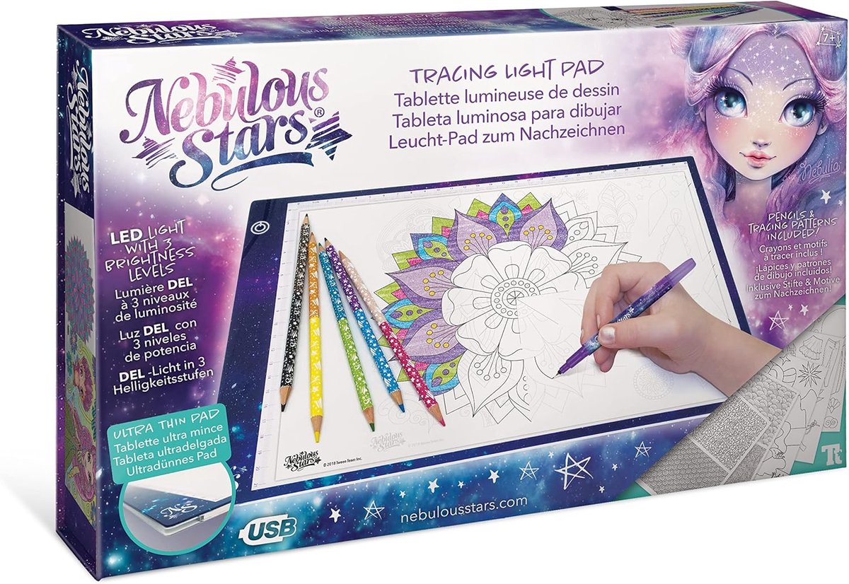 Lichtpad voor Tekeningen voor Kinderen - Creatieve Activiteit voor Meisjes