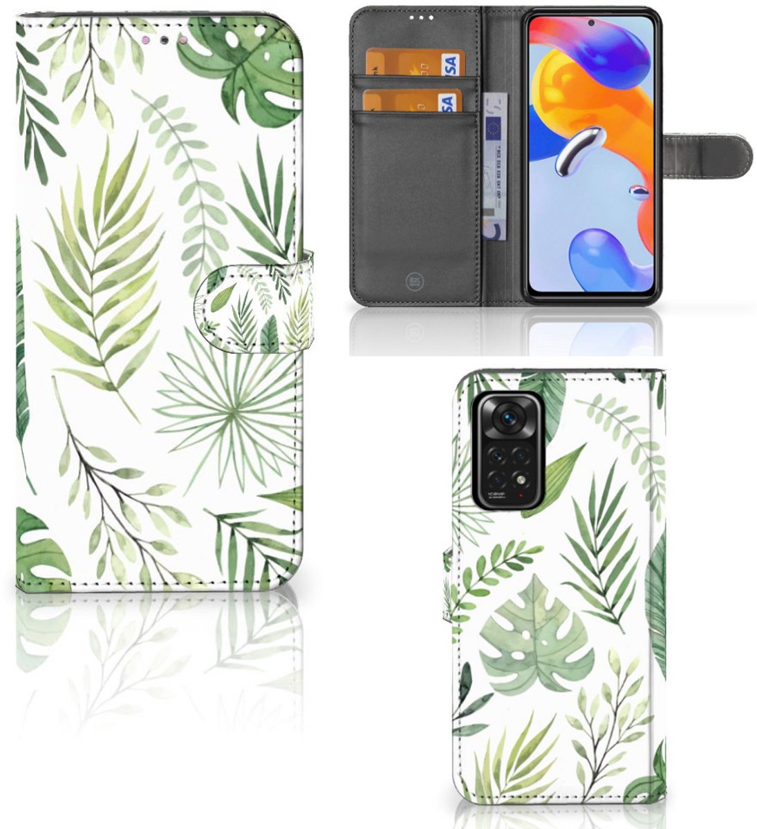 Xiaomi Redmi Note 11 Pro 5G/4G Hoesje Leaves