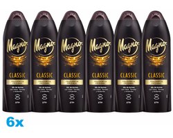 Magno Classic Original Douchegel – 6 x 600 ml – Douchegel – Voordeelverpakking