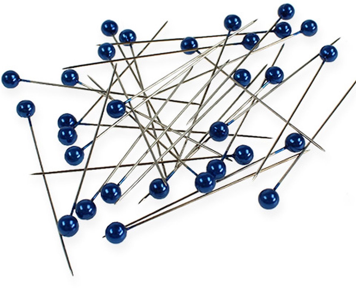 Parel Spelden | 6mm x 65mm | Blauw