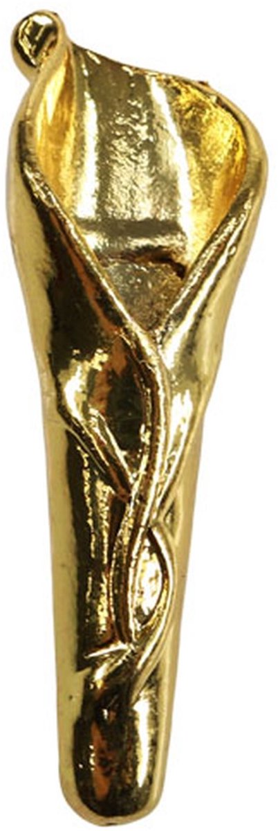 Huwelijksbadge met magneet goud 5cm