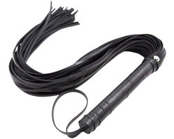 Lederen Zweep - PU Leder - Flogger - BDSM - Seks - Slaaf - 50 cm