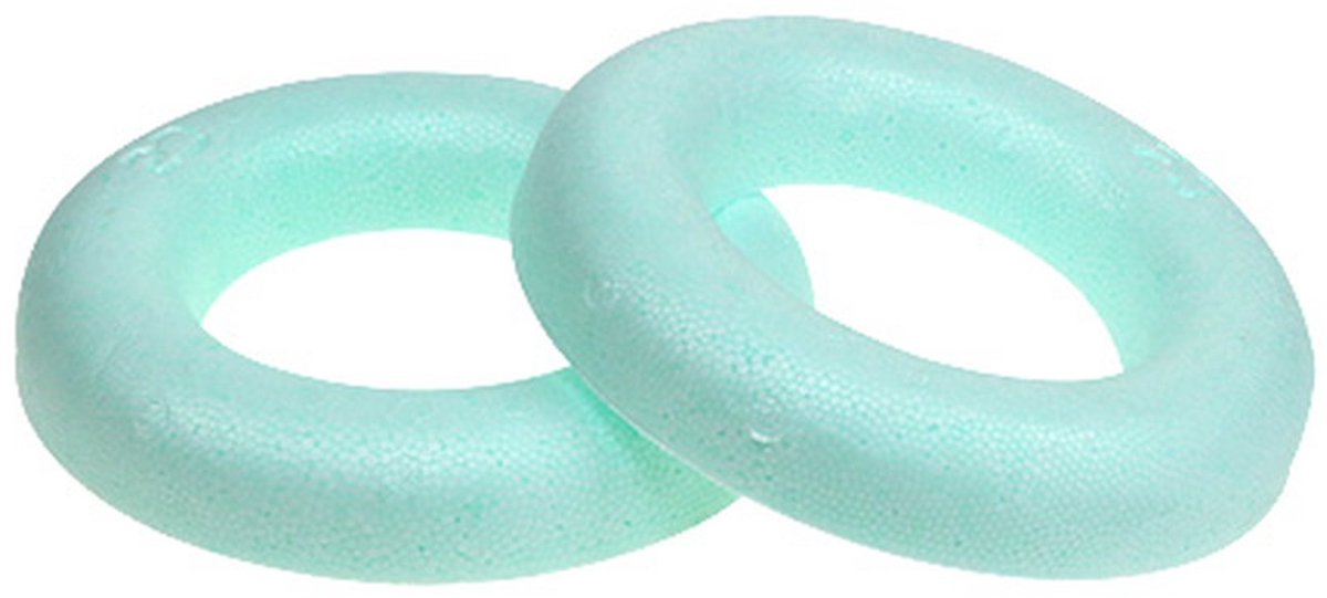 Piepschuim ringen 25x6 2st, 2 Stück