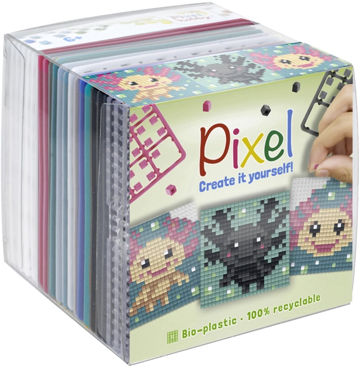 Pixelhobby Kubus Set Axolotls