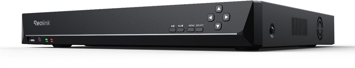 Reolink RLN36 - 36-kanaals NVR - 24/7 Opname - 3 HDD-bays - I/O Alarm - Voor Reolink PoE-camera's - Zonder HDD