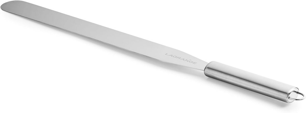 Extra Grote Roestvrijstalen Pannenkoekspatel (37 cm) - Krasvrije Crêpespanner