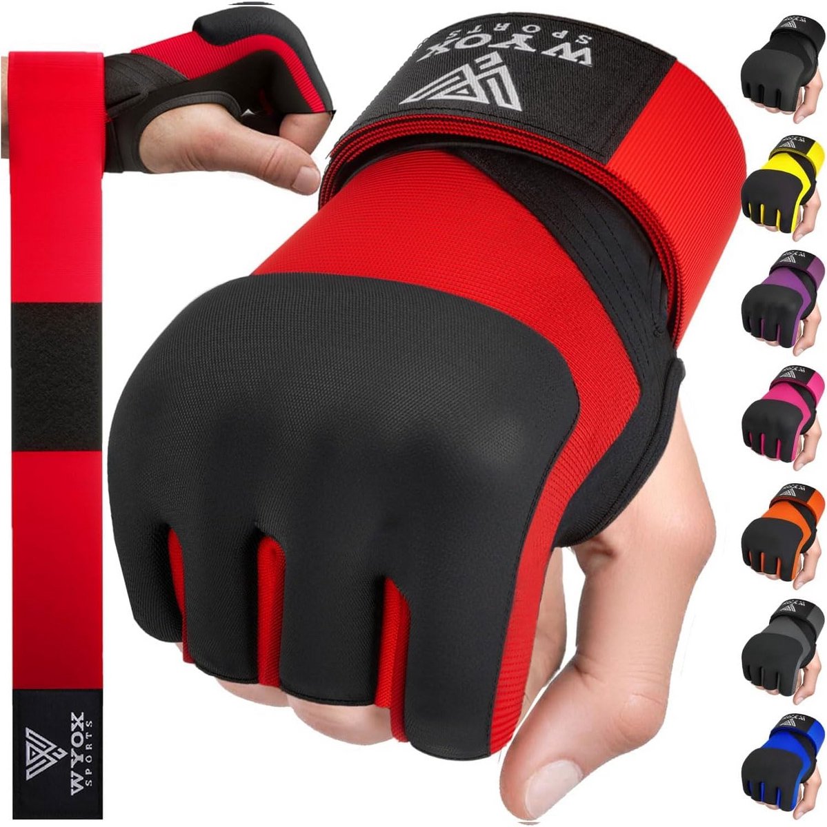 MMA Bokshandschoenen voor Dames en Heren - Dikke Knokkelvulling en Ademend