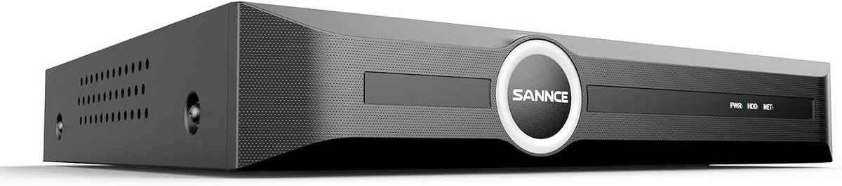 8CH 5MP PoE NVR – CCTV Beveiligingssysteem Recorder voor Binnen en Buiten met Personenherkenning