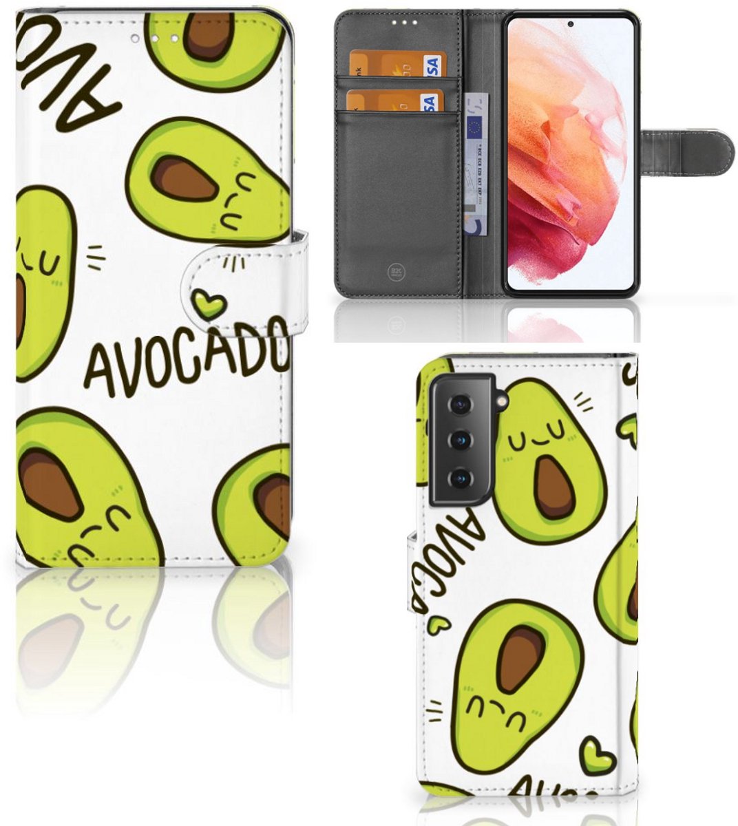 Samsung Galaxy S21 Leuk Hoesje Avocado Singing