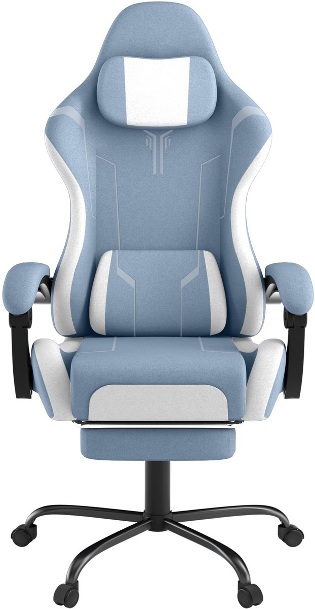 ACXIN Gaming Stoel Ergonomisch - Met Massage & Voetensteun - Blauw