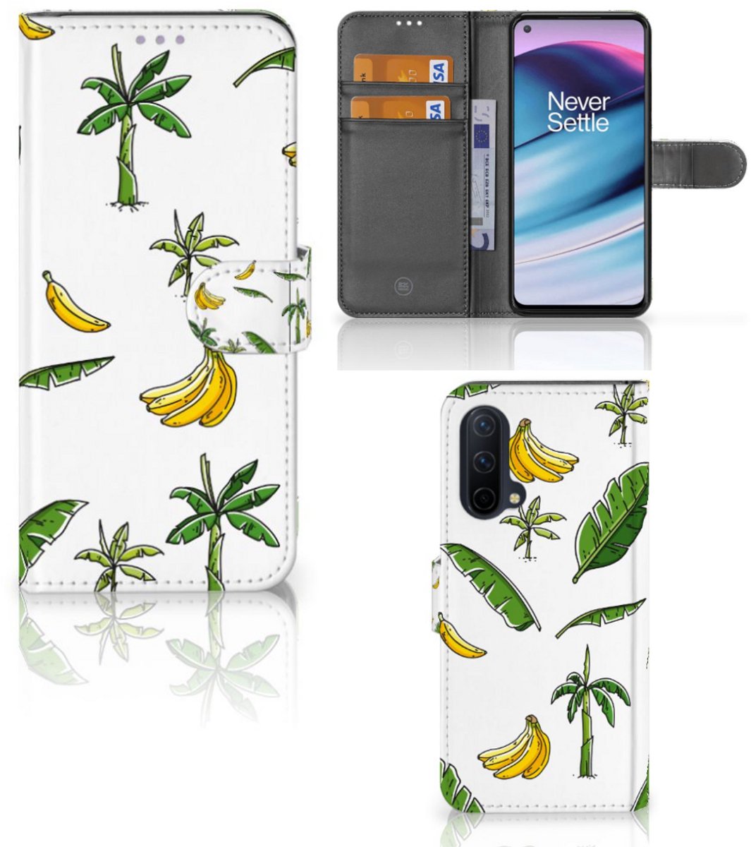 OnePlus Nord CE 5G Hoesje Banana Tree