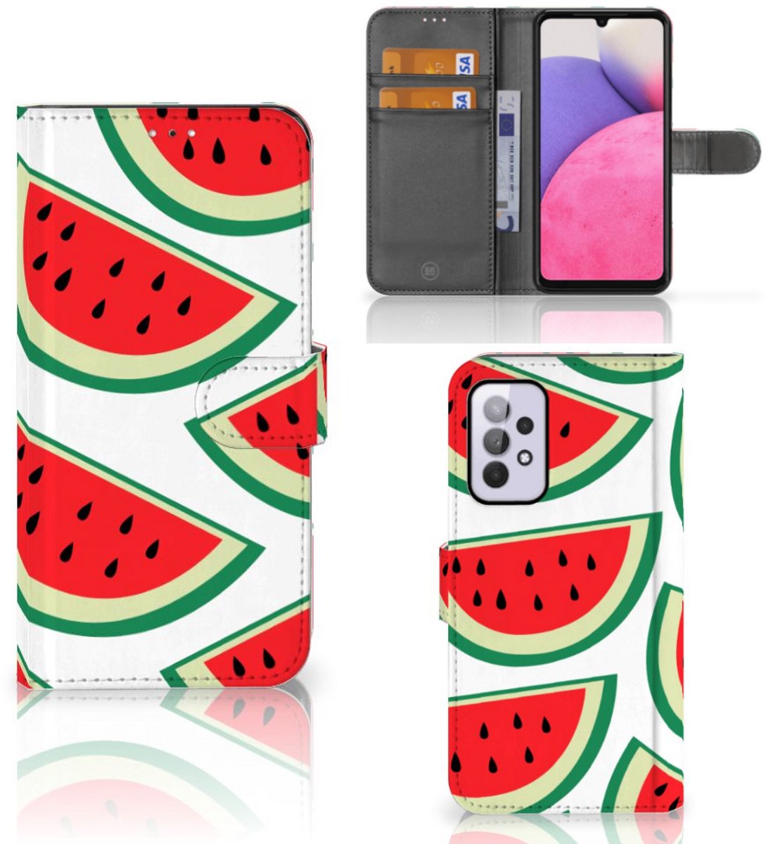 Samsung Galaxy A33 5G Book Cover Watermelons