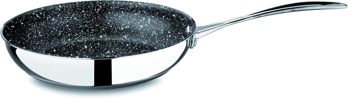 Roestvrijstalen Braadpan 24 cm - Duurzaam en Vaatwasmachinebestendig