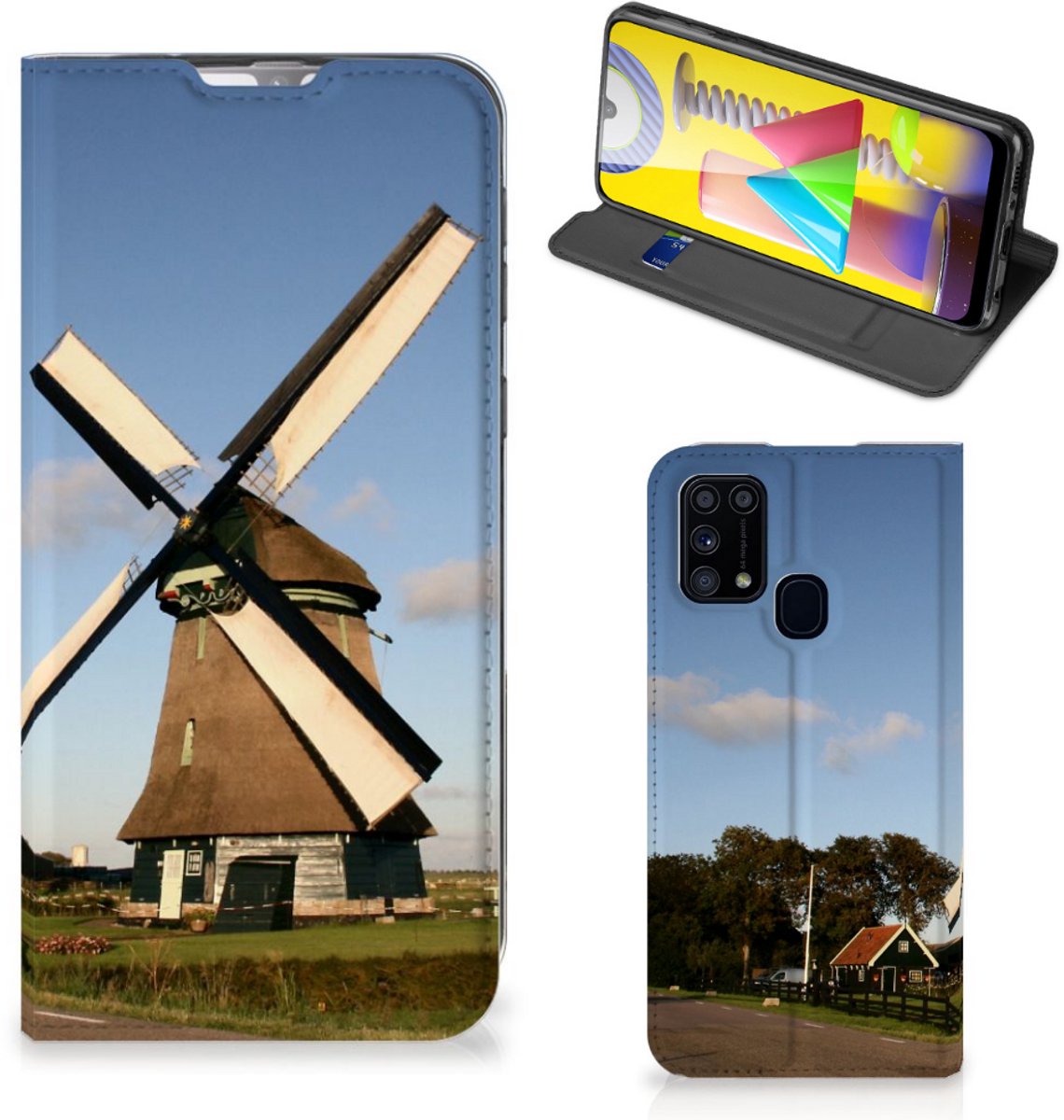 Samsung Galaxy M31 Book Cover Molen