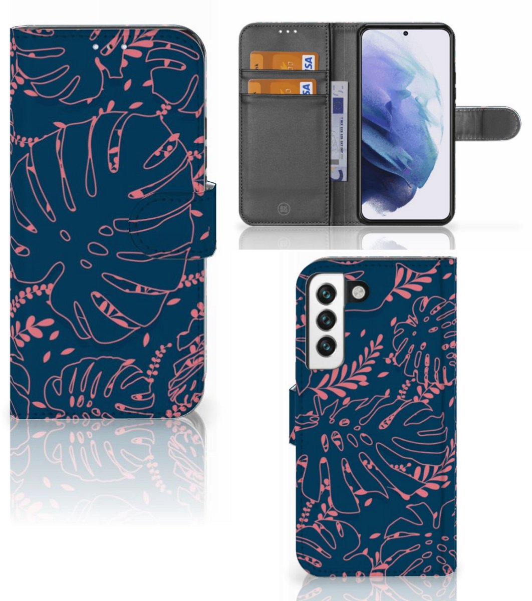 Samsung Galaxy S22 Hoesje Palm Leaves