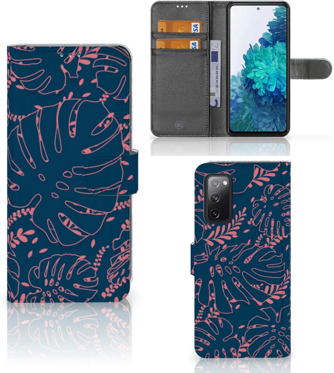 Samsung Galaxy S20 FE Hoesje Palm Leaves