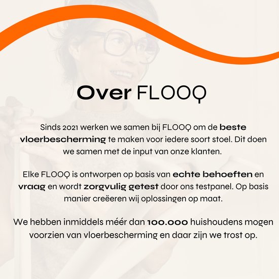 FLOOQ Pro Cache-jambes pour chaises flexibles ronds 14-21 mm - Feutre anti-rayures - Protecteurs de pieds de chaise - Protection de sol - 24 pièces - Zwart