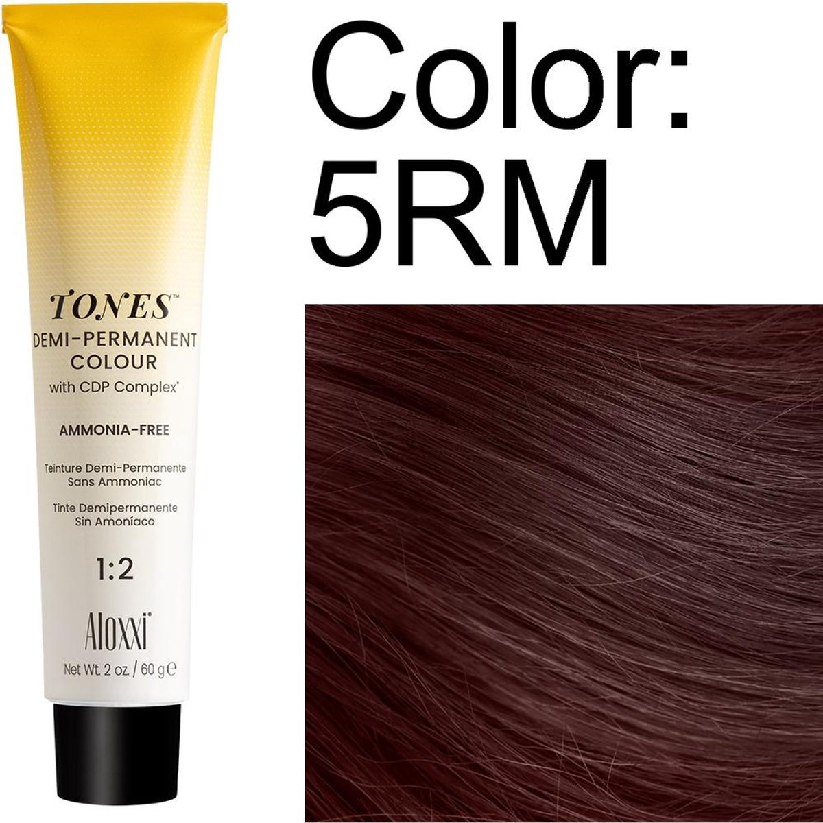 Aloxxi TONES Demi Permanent Hair 5RM