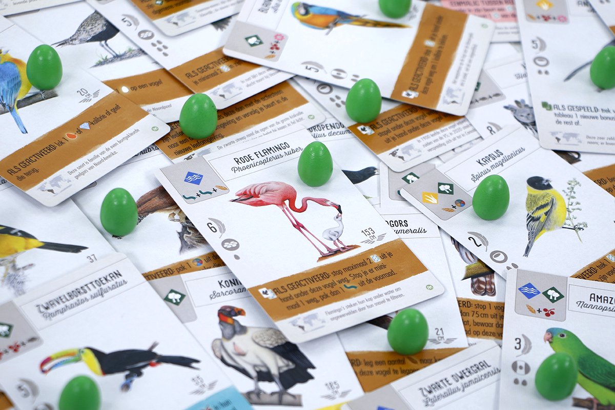 999 Games - Wingspan uitbreiding: Midden- en Zuid-Amerika Bordspel — afbeelding 16