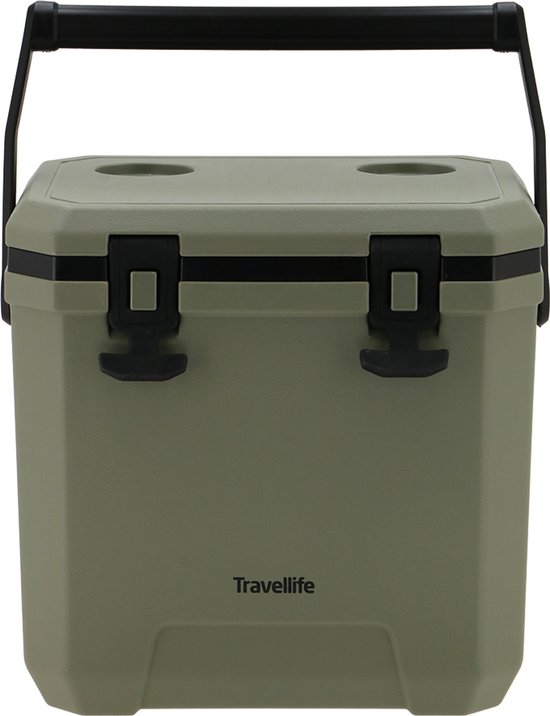 Travellife Magnus Koelbox 23L Groen - Houdt 48 uur koel - Geschikt voor 1,5L flessen - Robuust en hoogwaardig van Travellife — afbeelding 5