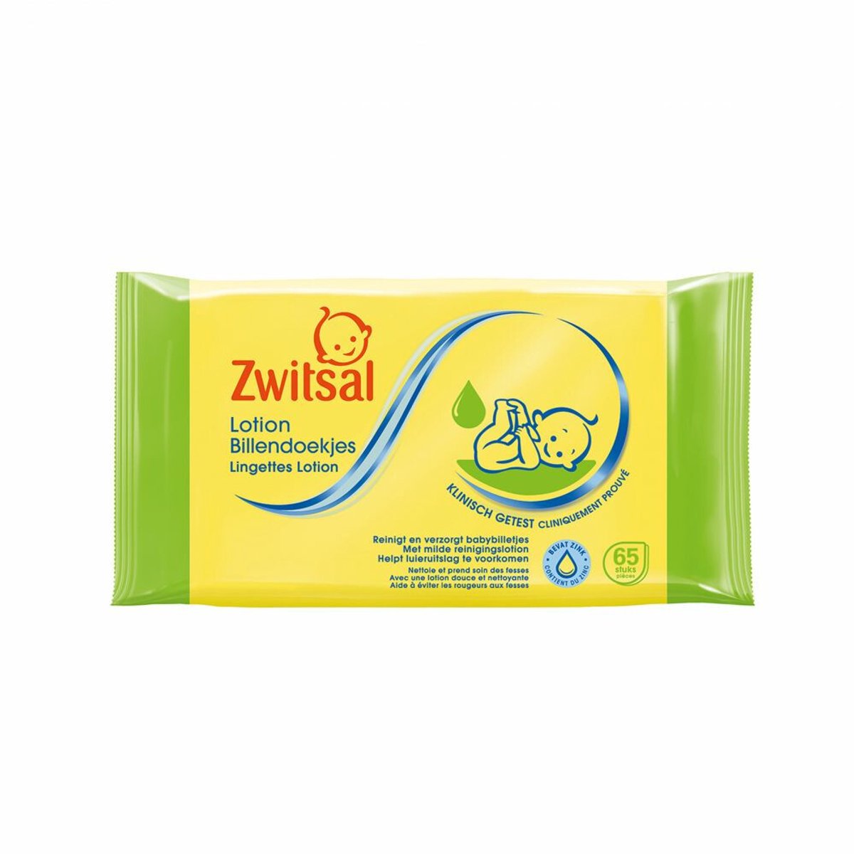 Zwitsal billendoekjes | 65 stuks