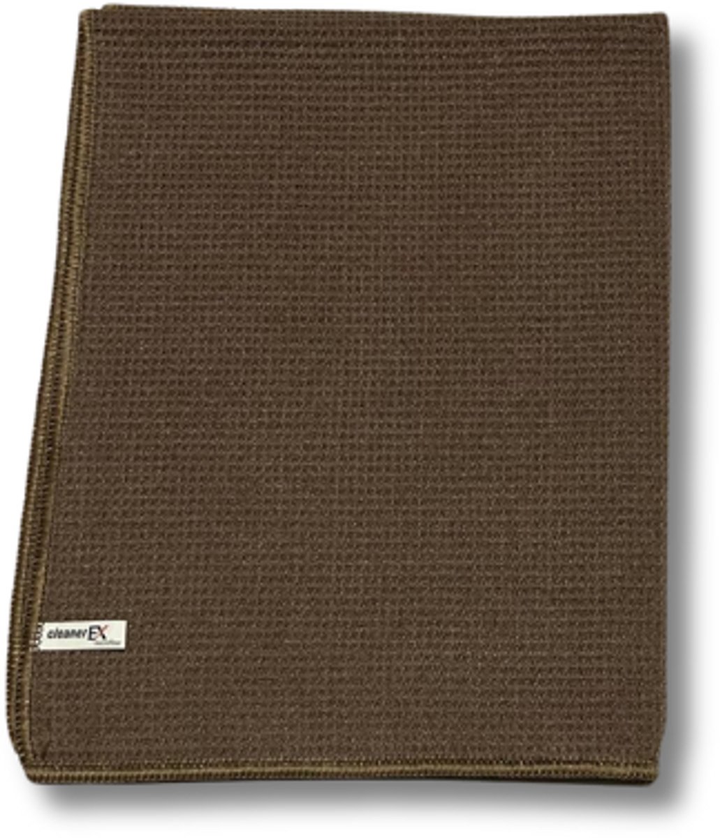CleanerEX Droogdoek Taupe M - Droogdoek Badkamer - Keukendoek - Drying Towel - Vaatdoek - Glas - Inductie - RVS - Roestvrij Staal - Theedoek - Droog Doeken - Droogdoek Auto - Droogdoek Badkamer - Keuken - Herbruikbaar - Voor Gladde Oppervlaktes