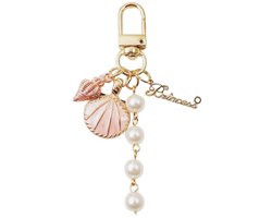 Ainy - Schelp Roze Keychain | Sleutelhangers voor kinderen en volwassenen | auto sleutelhouder speelgoed accessoires | cadeau voor vrouwen