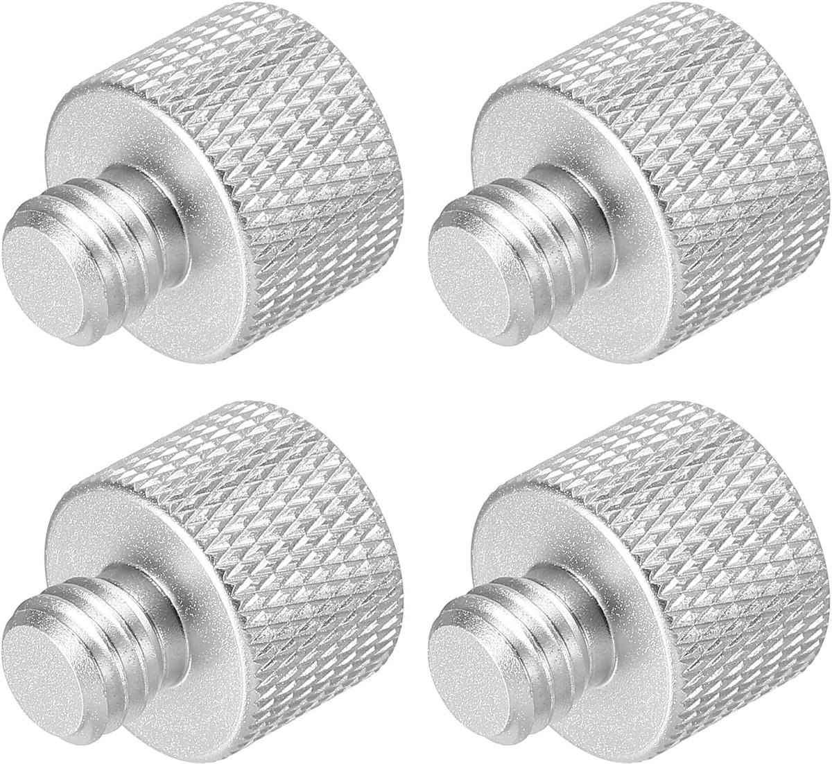Microfoonstatief Adapter 3/8 naar 5/8 Draadadapter voor Kamerstatief - 4 Stuks