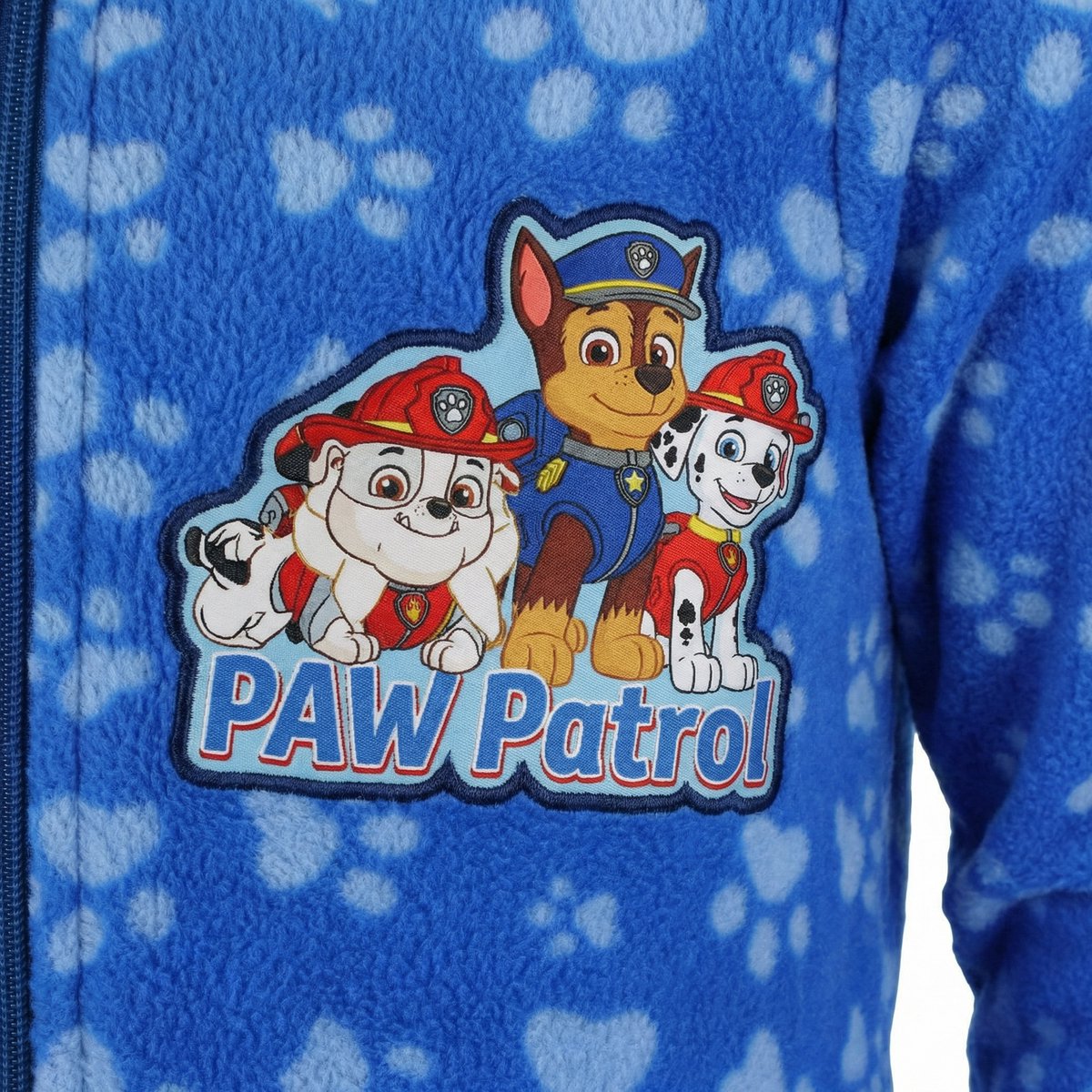 Paw Patrol Onesie - Maat 122/128 - Polyester - Pyjama - Blauw — afbeelding 3
