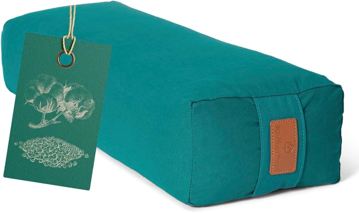 Ergonomisch Meditatiekussen met Bio-boekweitvulling - Yoga en Ontspanning - 67 cm